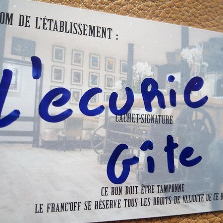 L'écurie gîte Spa Exterior foto